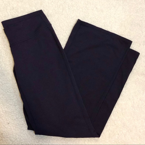 Athleta Blue Fusion Flare Yoga Pant Sz SP - Picture 2 of 5